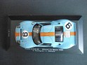 1:43 IXO Ford GT40 1968 Baby Blue W/Orange Stripes. Uploaded by indexqwest